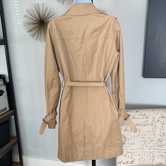 Michael Kors Beige Trench Coat - Picture 6 of 8